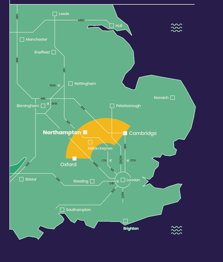 northampton map